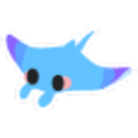 Manta Ray Sticker - Rare from Summer 2025 Sticker Pack